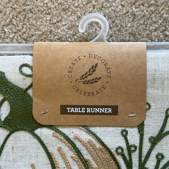 Create Decorate Celebrate Harvest Table Runner - 14” x 70” - Picture 2 of 5